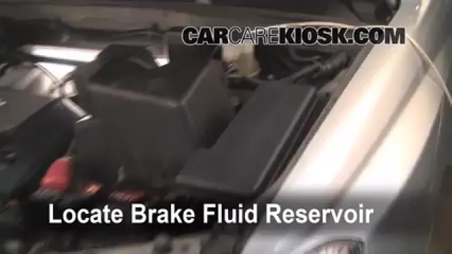 2002 Toyota Highlander Limited 3.0L V6 Brake Fluid Add Fluid